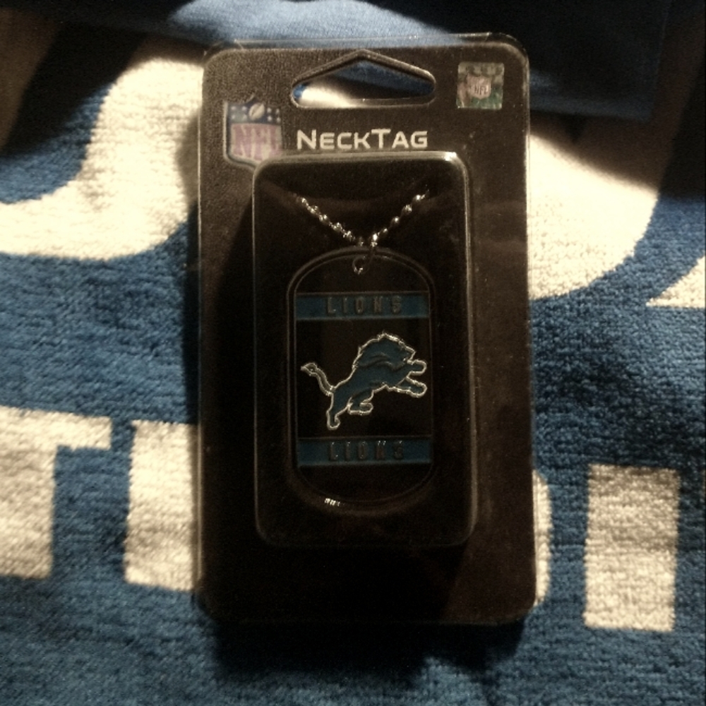 Siskiyou Sports Official NFL Detroit Lions Necktag